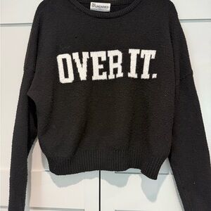 Black Crew Neck Sweater